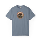 Vintage Camera & Pagoda T-Shirt — Retro Travel Photography Tee