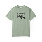 Flight Risk Motorcycle T-Shirt — Stunt Rider Graphic Tee