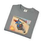 Motorcycle Racer Vintage Comic T-Shirt