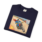 Motorcycle Racer Vintage Comic T-Shirt