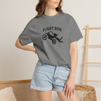 Flight Risk Motorcycle T-Shirt — Stunt Rider Graphic Tee