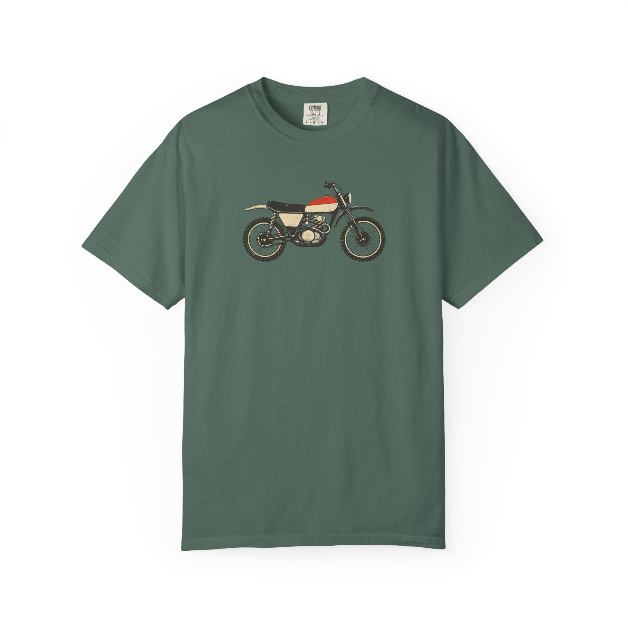 Vintage Motorcycle T-Shirt — Retro Cafe Racer Tee