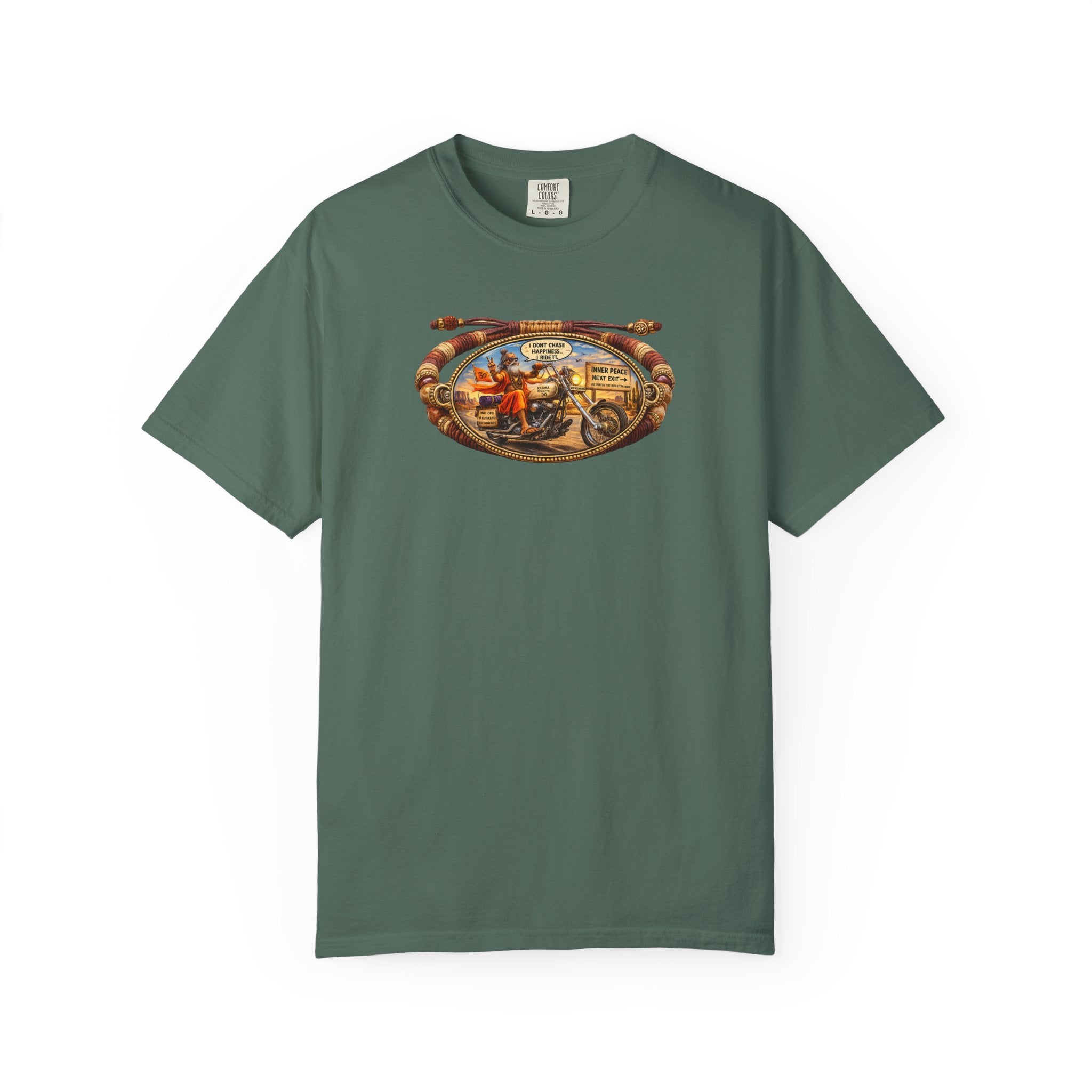 Vintage British Motorcycle T-Shirt — Union Jack Cafe Racer Graphic