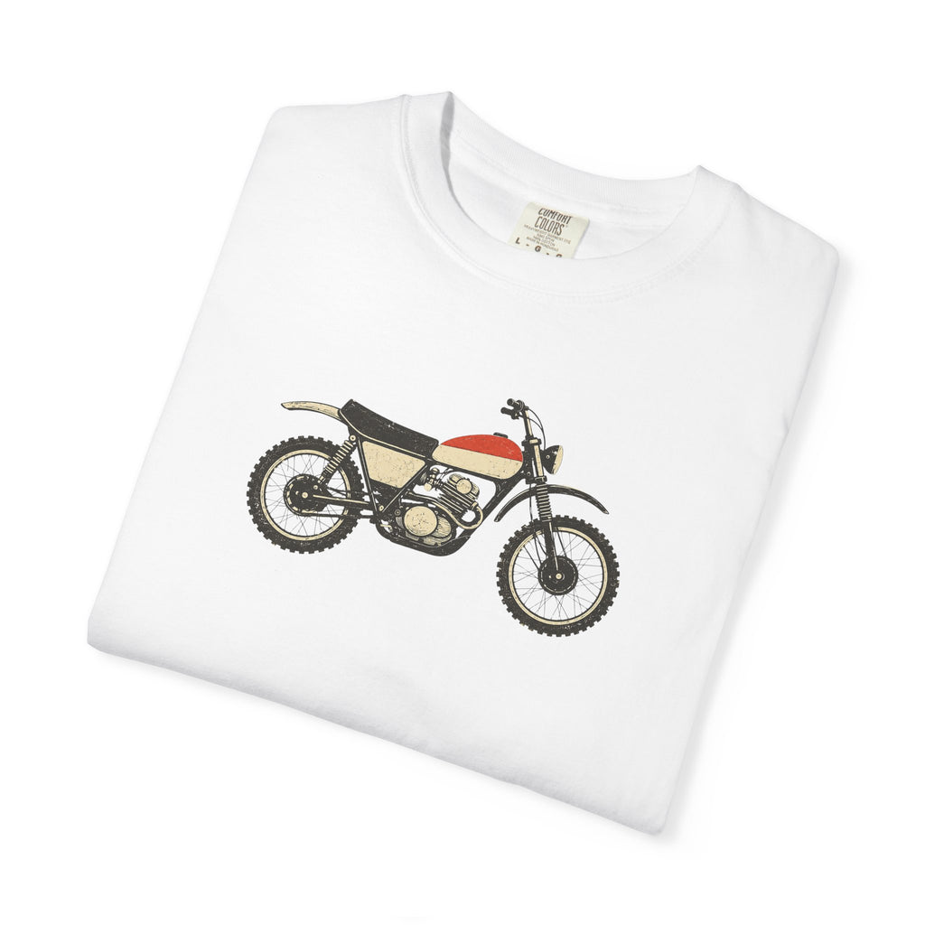 Vintage Motorcycle T-Shirt — Retro Cafe Racer Tee
