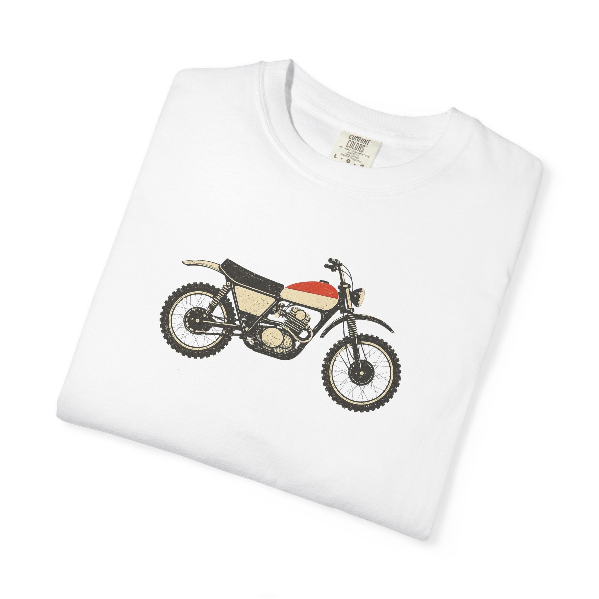 Vintage Motorcycle T-Shirt — Retro Cafe Racer Tee