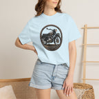 Classic Triumph Motorcycle T-Shirt — Vintage British Flag Ride Tee