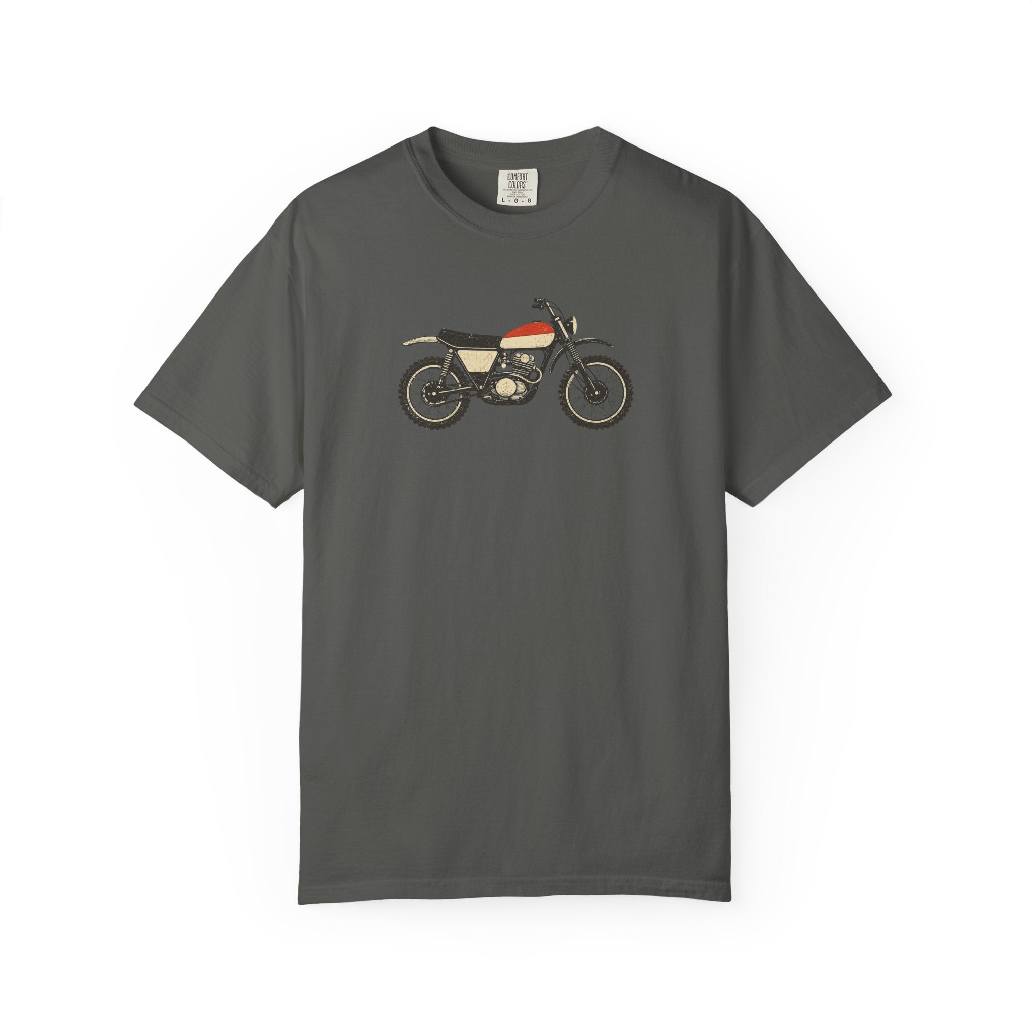 Vintage Motorcycle T-Shirt — Retro Cafe Racer Tee