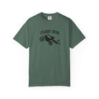 Flight Risk Motorcycle T-Shirt — Stunt Rider Graphic Tee