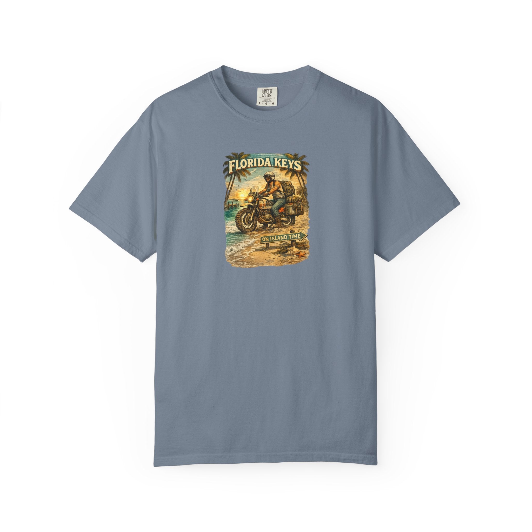 Adventure Motorcycle T-Shirt — "Life Is An Adventure, Make It Count"