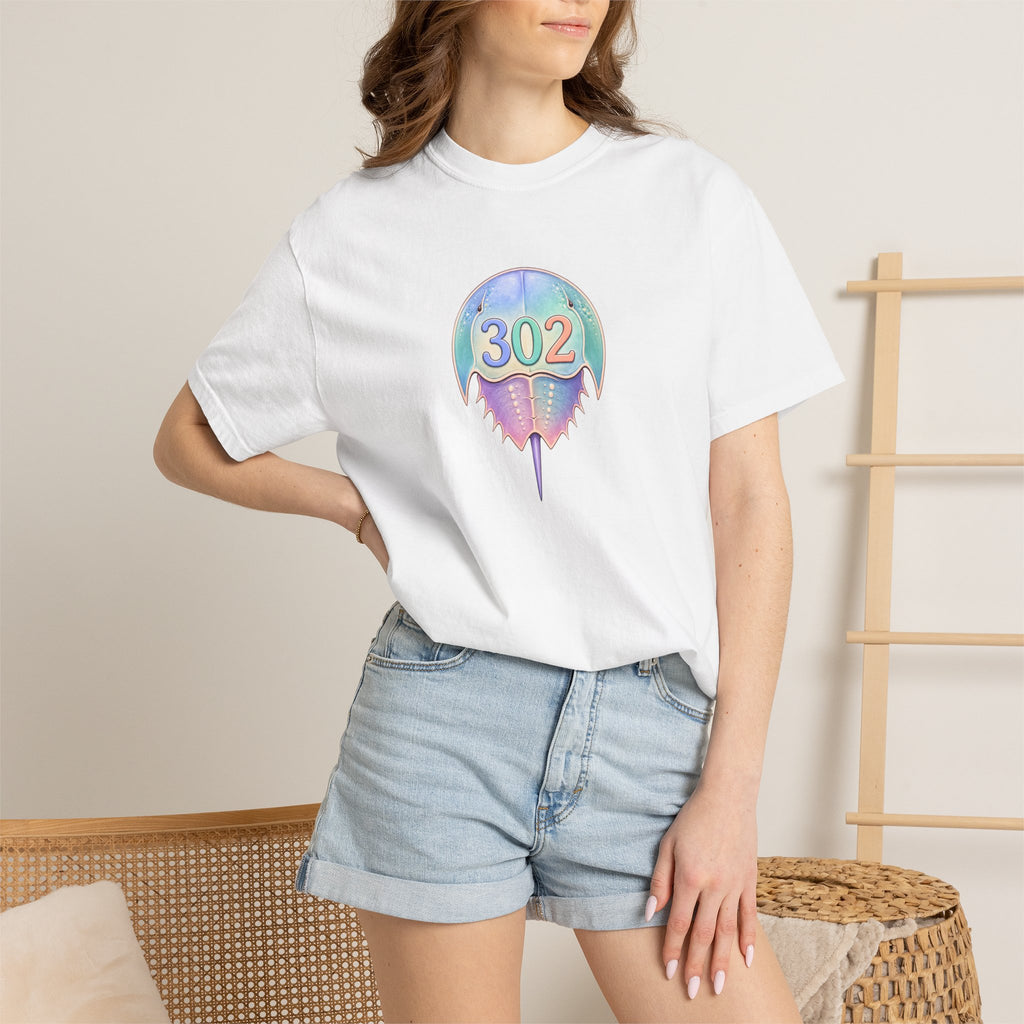 302 Rainbow Drip T-Shirt — Pastel Haze City Code Tee