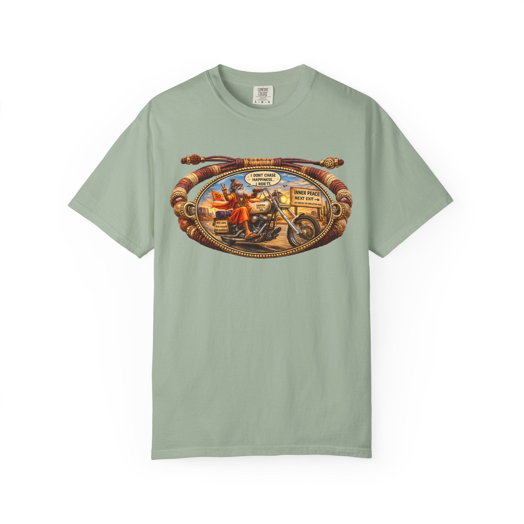 Vintage British Motorcycle T-Shirt — Union Jack Cafe Racer Graphic