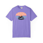 Copy of Sunset Motorcycle T-Shirt — Retro Bike Silhouette Tee