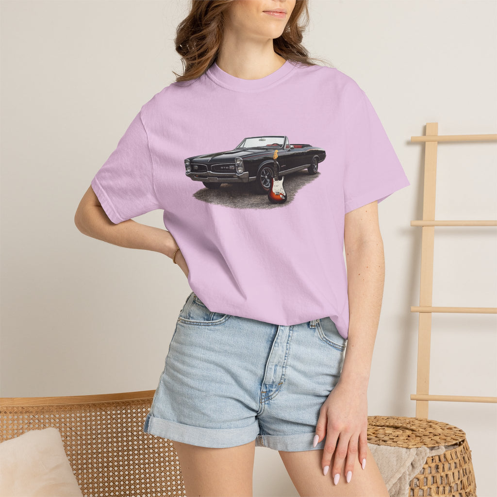 Classic Convertible Car T-Shirt — Retro Muscle Car Graphic Tee