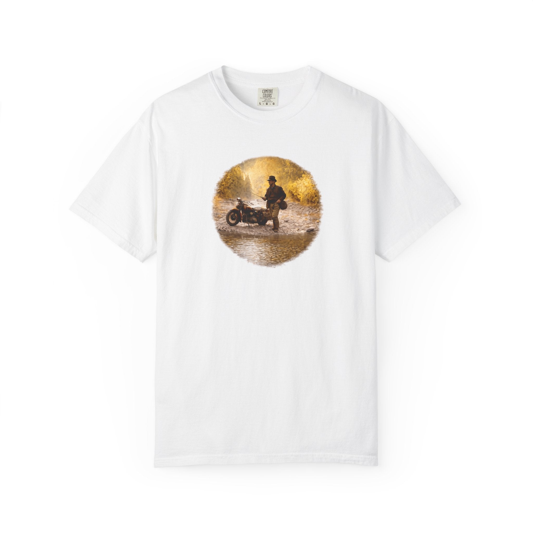 Copy of Motorcycle Rider Vintage Photo T-Shirt
