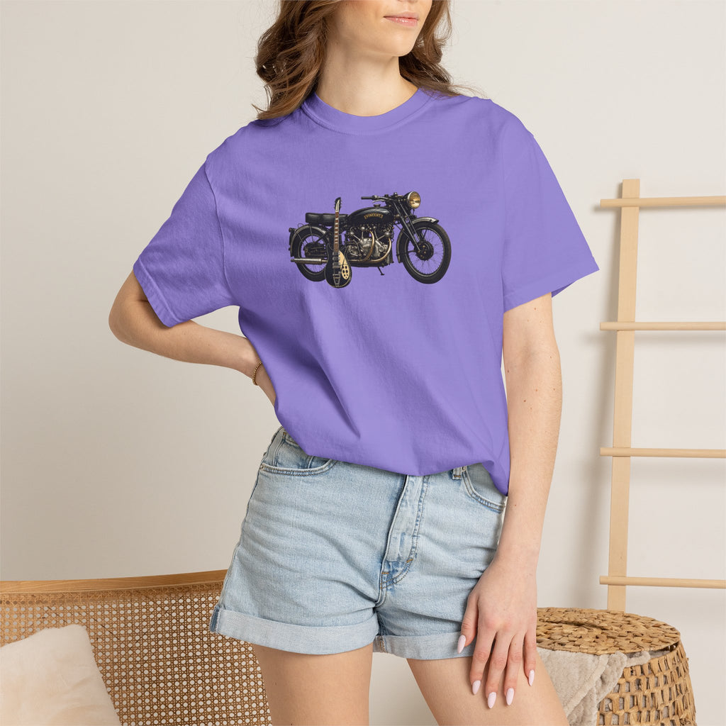 Vintage Motorcycle T-Shirt — Retro Classic Bike Graphic Tee
