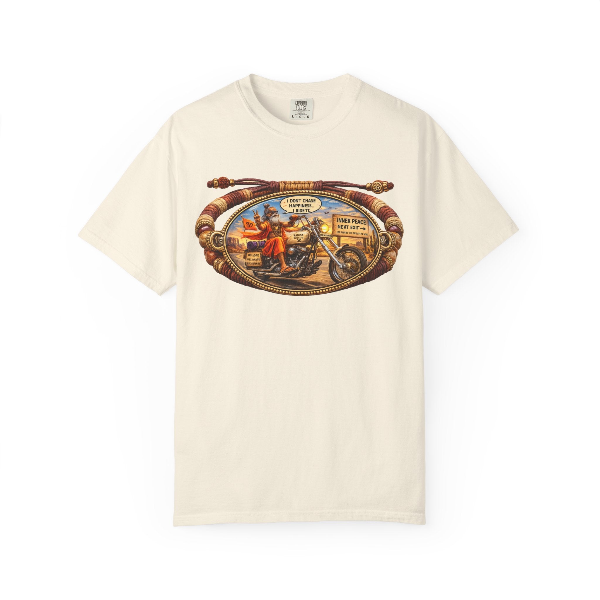 Vintage British Motorcycle T-Shirt — Union Jack Cafe Racer Graphic