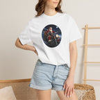 Santa on Motorcycle T-Shirt — Christmas Biker Holiday Tee