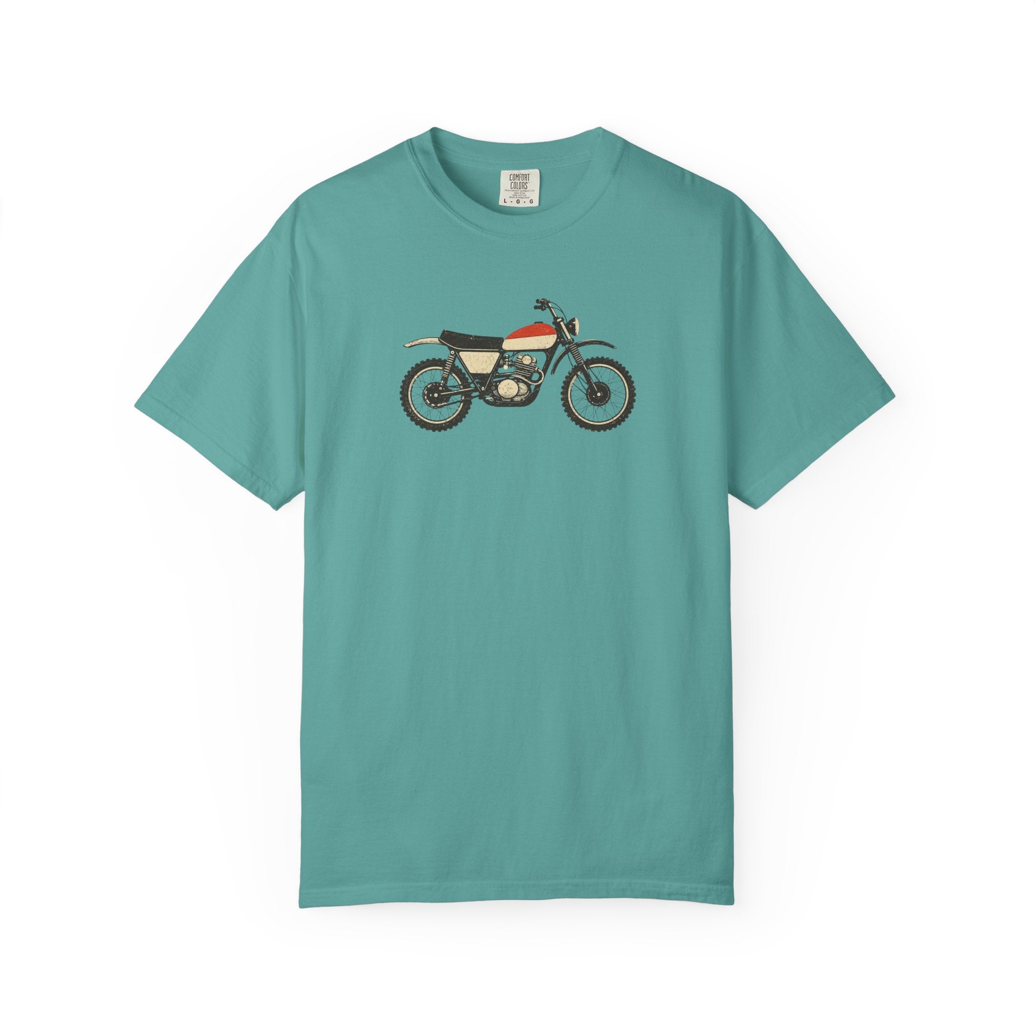 Vintage Motorcycle T-Shirt — Retro Cafe Racer Tee