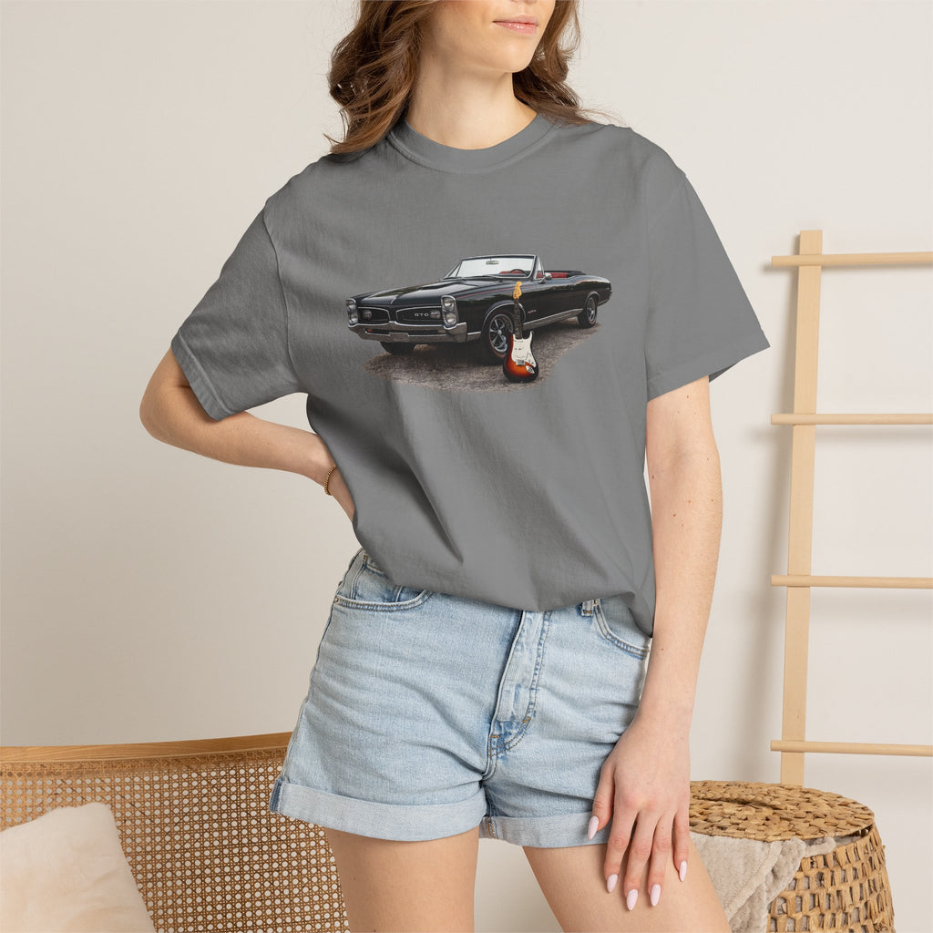 Classic Convertible Car T-Shirt — Retro Muscle Car Graphic Tee