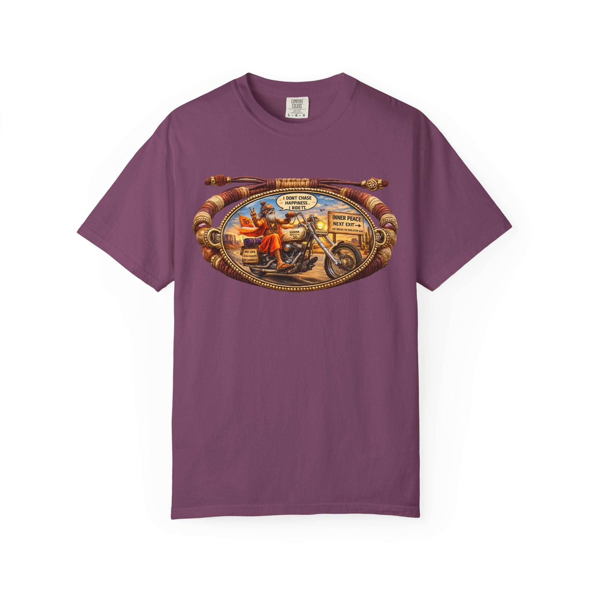Vintage British Motorcycle T-Shirt — Union Jack Cafe Racer Graphic