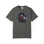 Santa on Motorcycle T-Shirt — Christmas Biker Holiday Tee