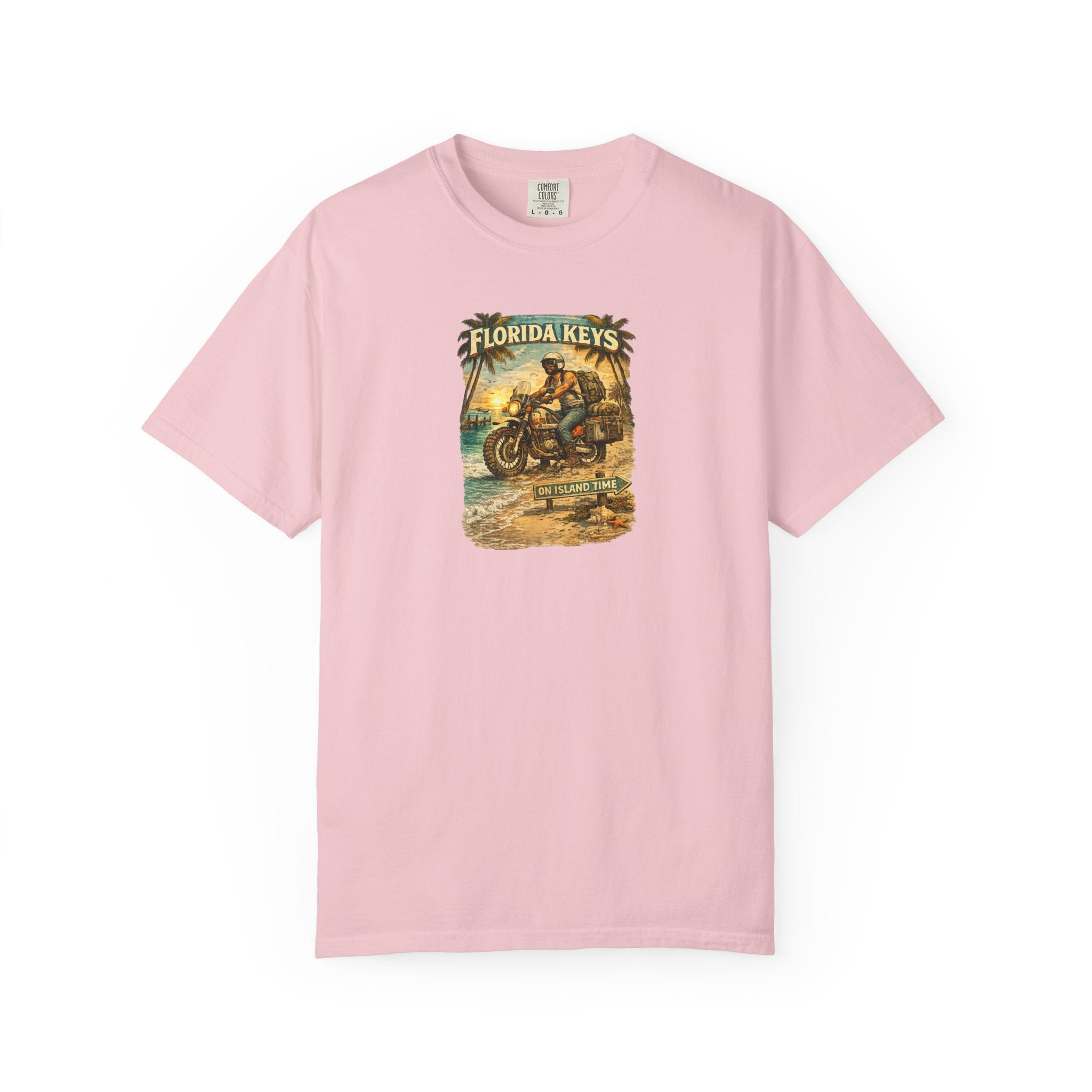 Adventure Motorcycle T-Shirt — "Life Is An Adventure, Make It Count"