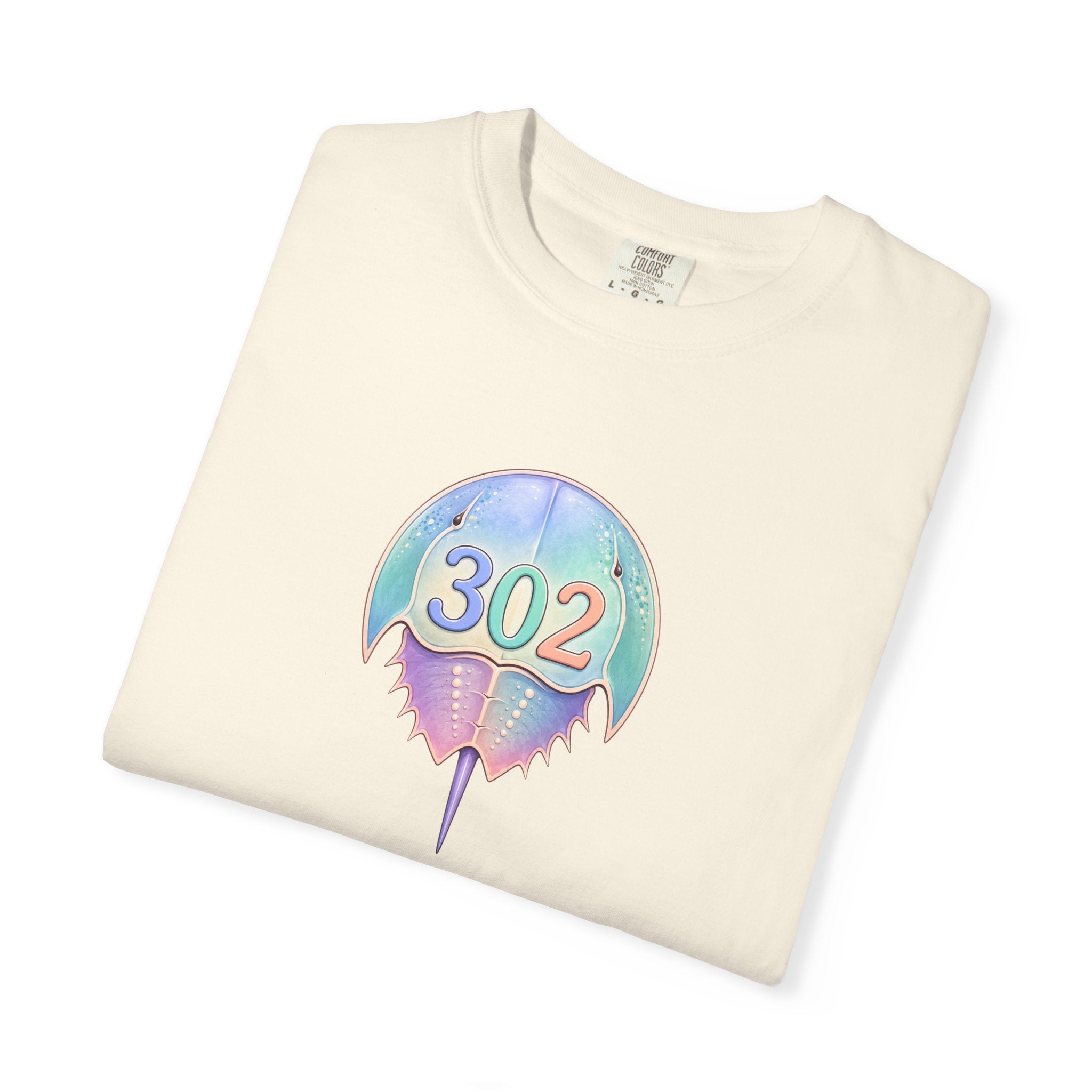 302 Rainbow Drip T-Shirt — Pastel Haze City Code Tee