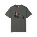Vintage Biker Photo T-Shirt — "250 Years of Freedom" Graphic Tee