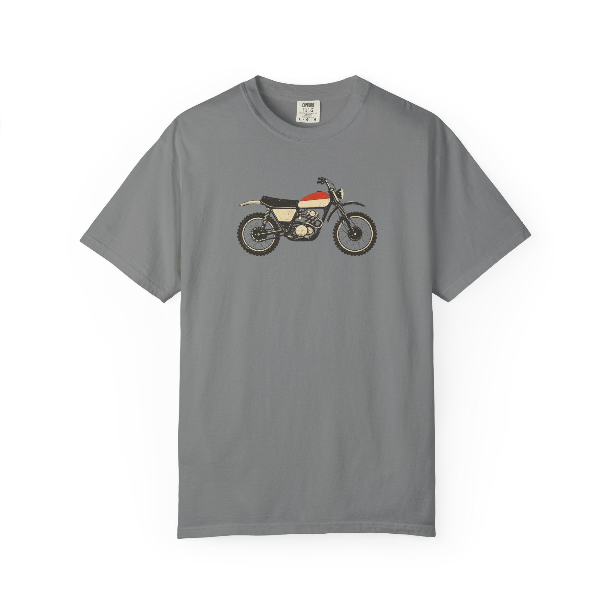 Vintage Motorcycle T-Shirt — Retro Cafe Racer Tee