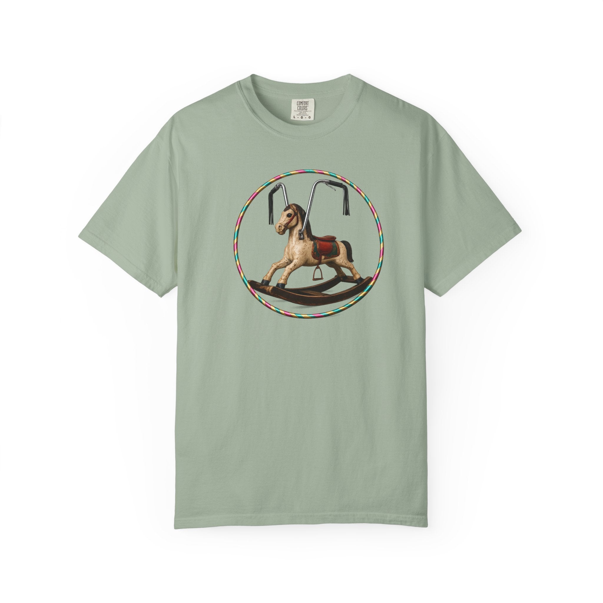 Copy of Rocking Horse T-Shirt — Vintage Carousel Toy Graphic Tee